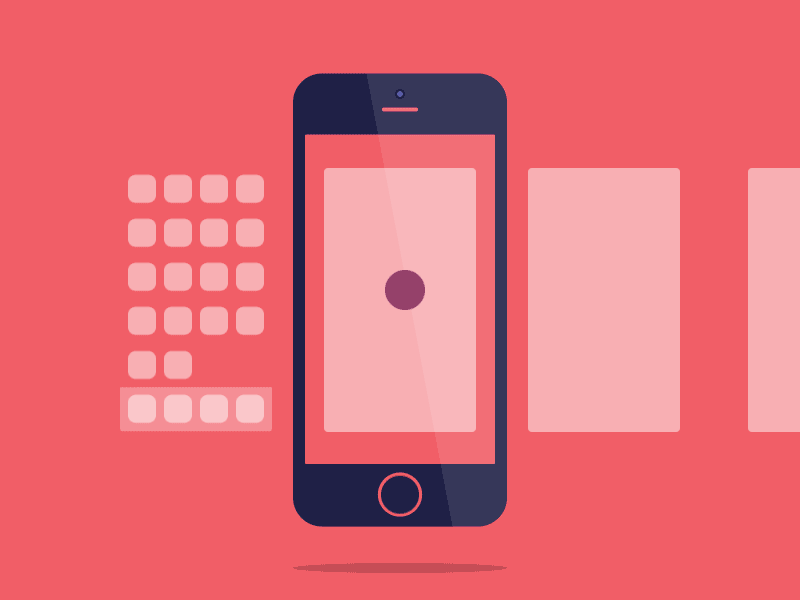“iOS — New Gestures” by Javi Pérez on Dribbble